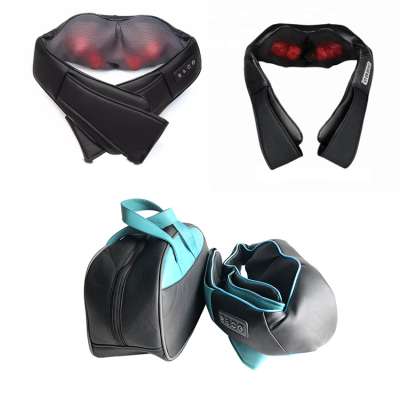 High Quality Gray Portable Heated Electric Intelligent Shiatsu Smart Shoulder Neck Massager